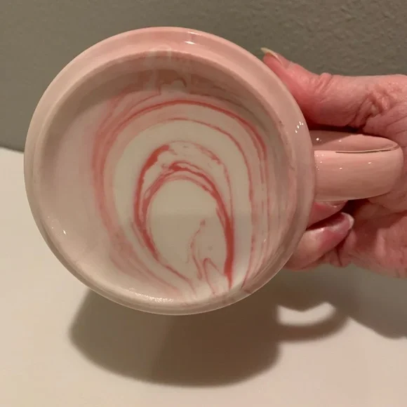 Best F❤️cking Friend Ever mug pink and white marbled Gold writing and trim - Picture 7 of 9